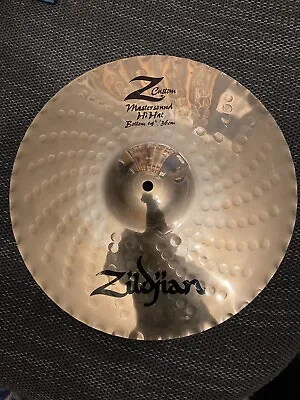 $91.53 • Buy Zildjian 14” Z Custom Mastersound Bottom Hi Hat Sound Edge