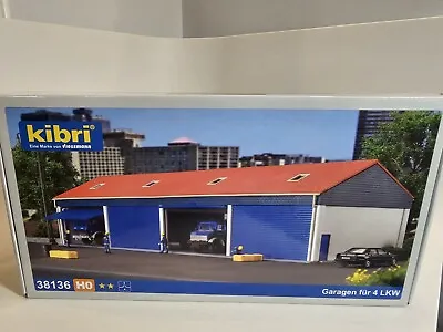 Kibri Garage For 4 Trucks 38136 HO Scale • $38