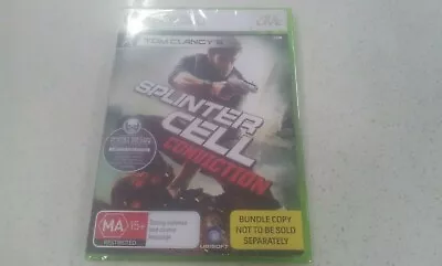 Tom Clancy's Splinter Cell Conviction Xbox 360 Game (NEW & SEALED) • $29.99