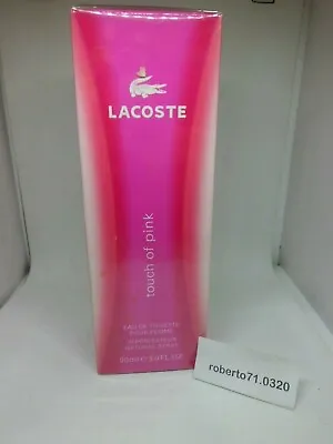 Lacoste Touch Of Pink Eau De Toilette Ml 90 Sealed Spray • £91.44