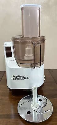 Moulinex La Machine II Food Processor Model LM2 375W ✅ TESTED SEE DESCRIPTION • $29.99