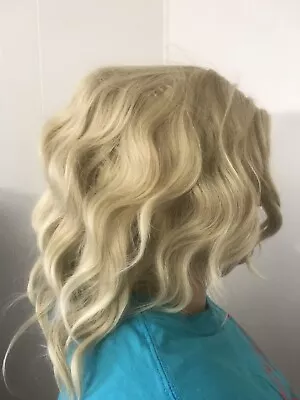 Moshair Blonde Natural Curly Wig NEW Kanekalon Wigs Beautiful • $44.79