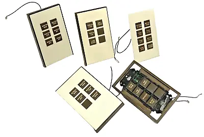 Vantage SW10/SENSOR 6-Button SquareTouch Engraved Lighting Control Keypads LOT • $99.99