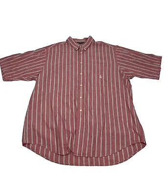 Men’s Nautica Size XL Striped Half Sleeve Shirt • £7