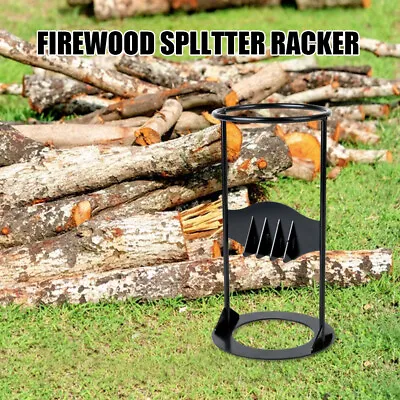 Firewood Kindling Splitter Racker Ornament Log Wood Cutter Xmas Home Decor • £7.99