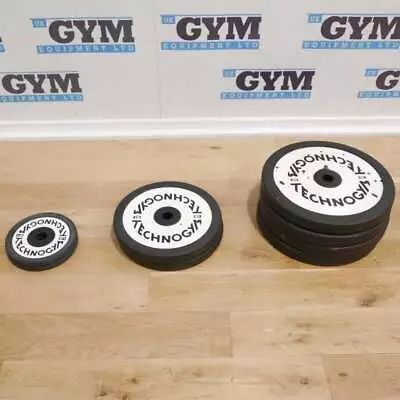 Technogym 102.5kg Of Used Standard Weight Plates (1 Inch Internal Bore) • £139