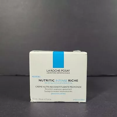 La Roche-Posay Nutritic Intense Rich Nutri-Reconstituting Cream 1.7oz/50ml 12/25 • $38.99