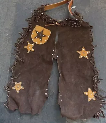 $35 • Buy  Real Leather Small/Toddler Children's Cowboy Chaps With Straps
