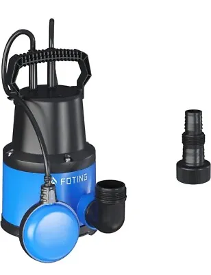 FOTING Sump Pump Submersible 1/2HP Water Pump W/ Float Switch 2535 GPH • $55.78