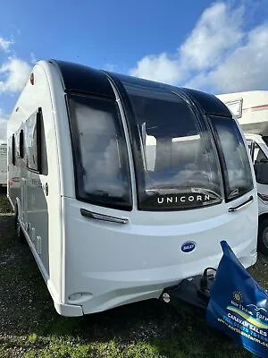 Bailey Unicorn Cadiz Caravan 2022 AIR CON 1 OWNER IMMACULATE! • £25495