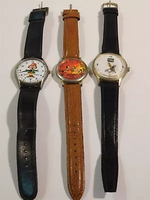 3 Vintage Advertising Wrist Watches; Keebler Dingbats Toro From Estate • $29.99