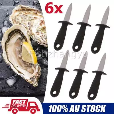 6X Oyster Shucking Knife Clam Shellfish Seafood Opener Tool Shucker Knives NEW • $18.45