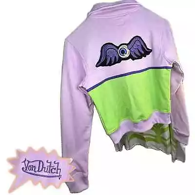 NWT - Rare Von Dutch Light Purple And Green Jacket Size Small • $75