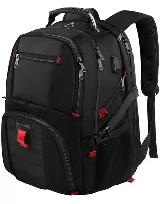 YOREPEK Backpack For Men Extra Large 50L Travel Backpack With USB Charging • $30