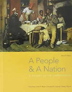 A People And A Nation: A History - Hardcover By Kamensky Jane; Sheriff - Good • $56.99