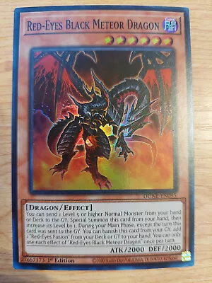 Red-Eyes Black Meteor Dragon - DUNE-EN095 - Near Mint NM - Super Rare - 1st Ed • $4.95