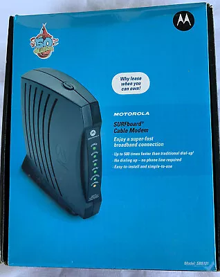 Motorola SURFboard Cable Modem  Model SB5101 • $16.99