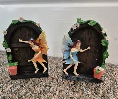2x Magical Fairy Doors Pixie Tree Decoration Fairy Garden • £9.99