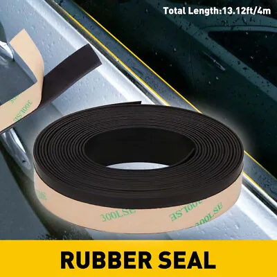 4M Rubber Seal Strip Car Front Rear Side Window Trim Edge Moulding Weatherstrip • $10.99