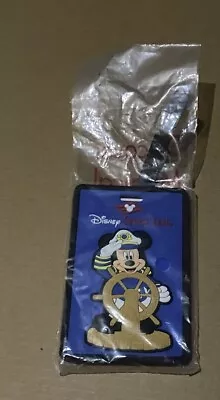 Mickey Mouse Disney Cruise Line Captain Mickey Luggage Tag • £19.99