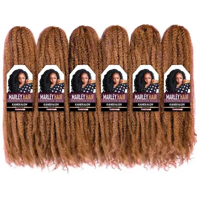 ToyoTress Marley Hair Crochet Braids - 18 Inch 6 Packs #27 Gold 6-Pack • $9.95
