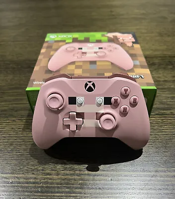 Xbox One Minecraft Pig Controller - Limited Edition - Opened Never Used  - RARE • $225
