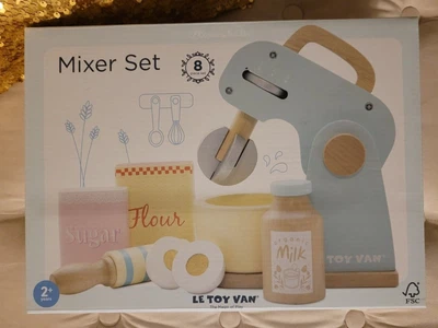 $35 • Buy Mixer Set: Le Van Toys: Wooden: Pretend Kitchen Toy