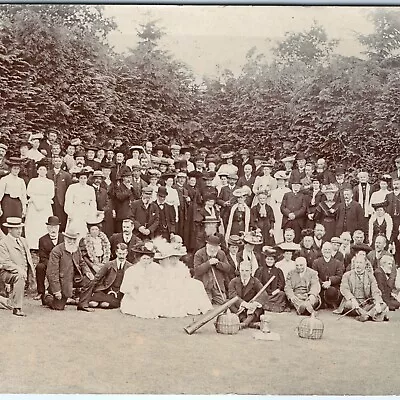 C1910s Majestic Scottish Highland Gathering RPPC Festival Bagpipe Men Photo A142 • $11.25