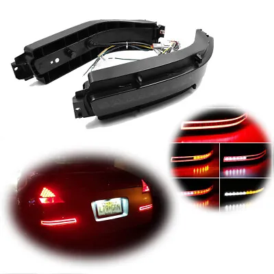 2x For Nissan 350Z 2003-2009 Smoked LED Turn Signal Sequential Backup Brake Lamp • $129.99