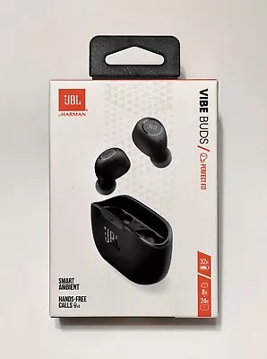 JBL Vibe Buds Wireless Bluetooth Earbuds Headphones - Black • $33.99