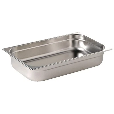 £7.21 • Buy Gastronorm 1/1 Stainless Steel Containers Bain Marie Food Pan FREE DELIVERY