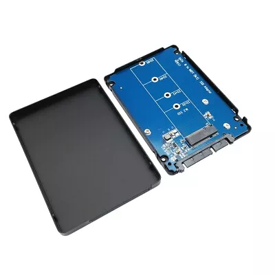 M.2 (NGFF) SATA KEY B+M SSD To SATA Adapter With 7mm Case • $5.25