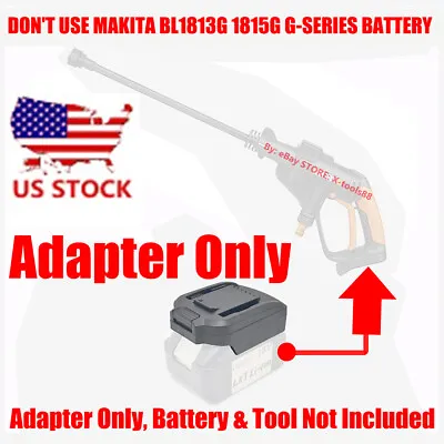 1x Adapter For Makita 18v BL1830 Li-Ion Battery To WORX 20v WA3520/3525 Battery • $19.95