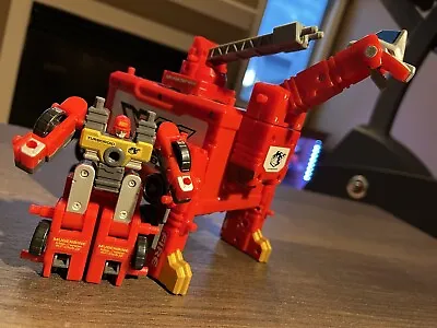 $50 • Buy Machine Robo Mugenbine Mugen Fire Mini Fire Truck Mugen Base Series Toys Bandai
