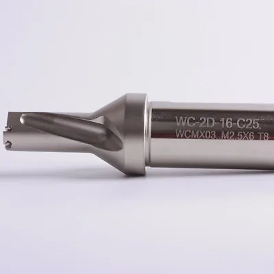 WC-2D-16-1pc High Quality WC / SP /WD Indexable CNC U Drill Insert Drills • $27.50