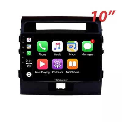 10  Wireless CarPlay Android Auto Nakamichi BT For Toyota Landcruiser 2007-15 SO • $1199