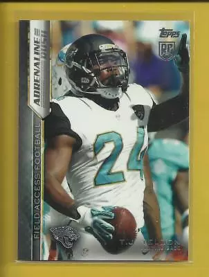 T.J. Yeldon RC 2015 Topps Field Access Adrenaline Rush Rookie Card # ARA-TY Jags • $2.57