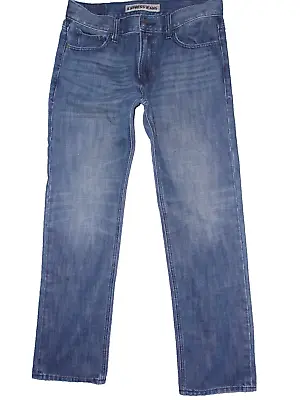 Mens Express Classic Fit Slim Leg Kingston Jeans Size 31.5x32 • $26.40