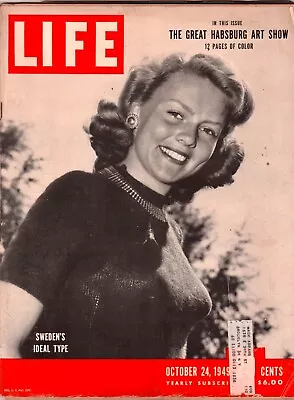 Life Magazine / Oct 24 1949 • $7.99