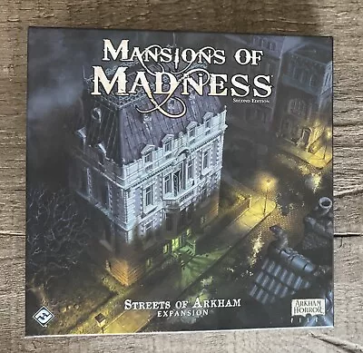 Streets Of Arkham Expansion Mansions Of Madness Board Game Second Edition. • $29