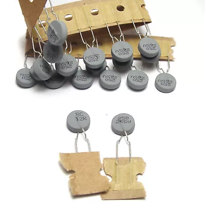 $10.38 • Buy 20x Vishay PTC / Thermistor / Overload Protection Resistor, BC 12R, 250 MA, 265V