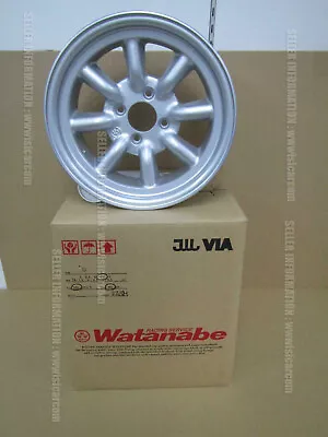 RS WATANABE EIGHT SPOKE B-TYPE WHEEL X1 PC 14x6.5 ET+14.5 PCD 4x100 ALUMINIUM • $896.58