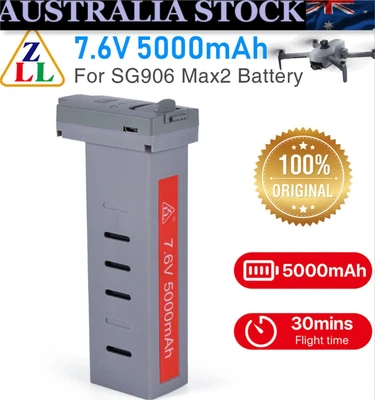 $204 • Buy ZLL SG906 MAX2 7.6V 5000mAh Original Drone Battery Quadcopter Replacement