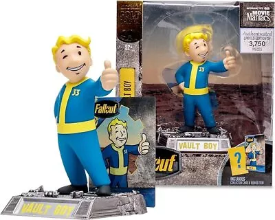 McFarlane Toys Fallout Vault Boy Posed Figure Movie Maniacs - CONFIRMED ORDER - • $99.98