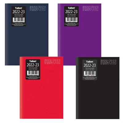 £1.99 • Buy 2022-2023 Academic 18 Month Diary Student A5 - Choose Colour