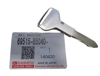 Daihatsu Genuine Blank Key 69515B5040 Hijet S200P S210P S201P S211P Mini Truck • $65.09