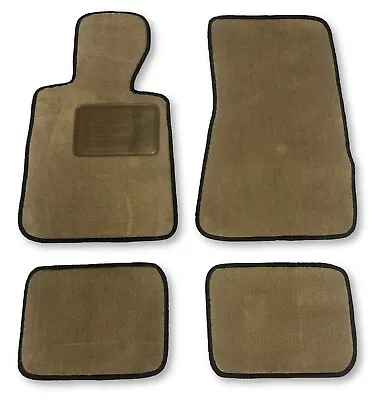 1984 - 1991 BMW 3 Series E30 Coupe / Sedan Beige Tan Car Floor Mats 4 PC MAT SET • $154.99