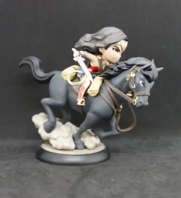 Wonder Woman With Horse Q-Fig Max Deluxe Vinyl Figure LICENSED No Box • $35