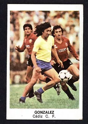 Jorge Magico Gonzalez - Cadiz Cf 1983-84 Card Futbol 84 Cano 83/84 Recovered • $150