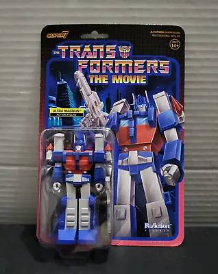 Ultra Magnus The Movie 2022 3.75  TRANSFORMERS ReAction Super 7 NEW MOC • $18.97